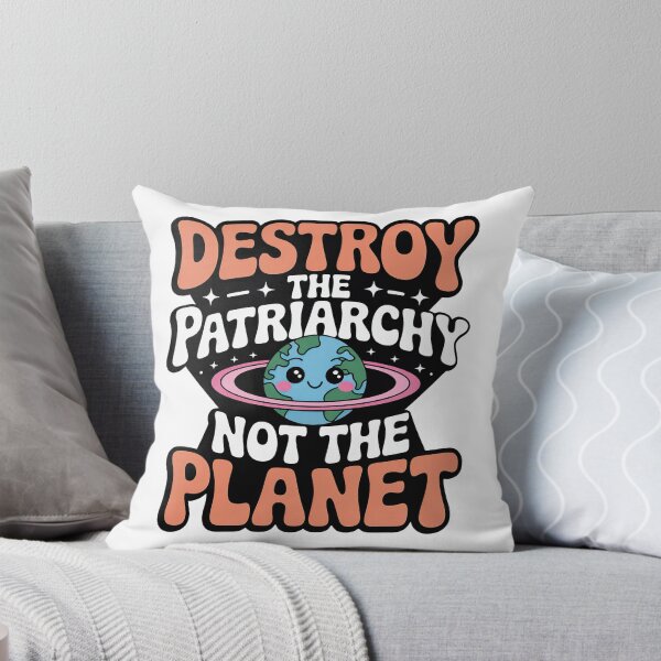 Item preview, Destroy the patriarchy not the planet designed and sold by graphic-genie.