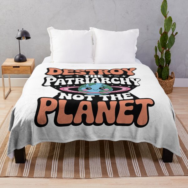 Item preview, Destroy the patriarchy not the planet designed and sold by graphic-genie.