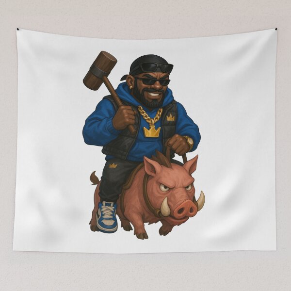 Item preview, Dripped Out Hog Rider designed and sold by LookinFreshh.