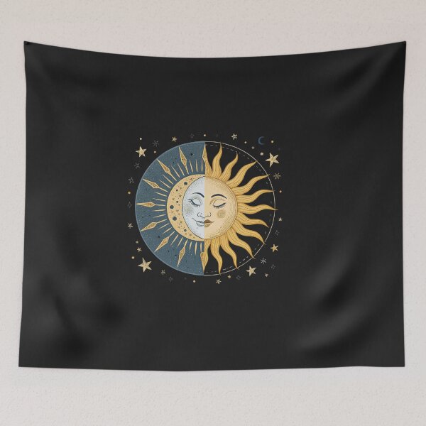 Item preview, Sun and moon symbols  designed and sold by Lucky 777.