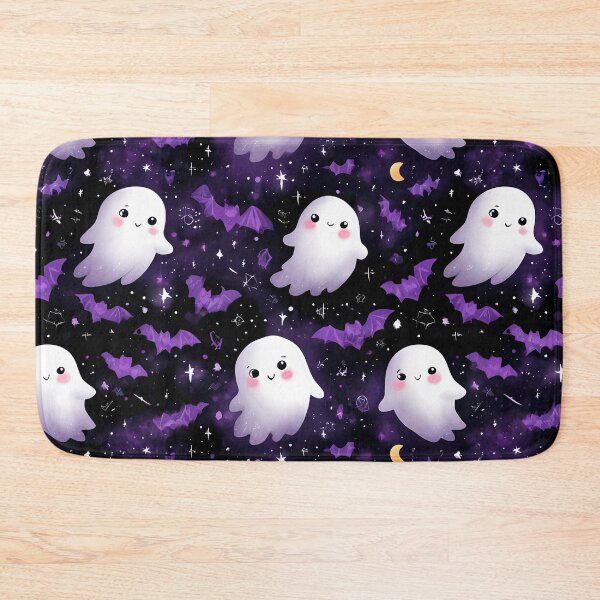 Item preview, CUTE GHOSTS WALLPAPER designed and sold by infinitearte.