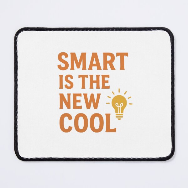 Item preview, Smart Is the New Cool – Minimalist Typography Design designed and sold by Amr Darwish Graphic designer.