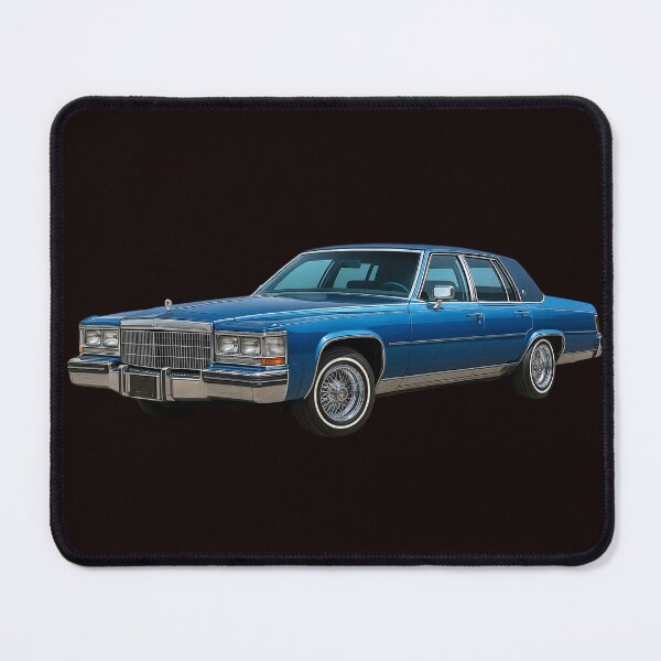 Item preview, Candy Blue Cadillac Fleetwood Brougham Classic designed and sold by Tatko Designs.