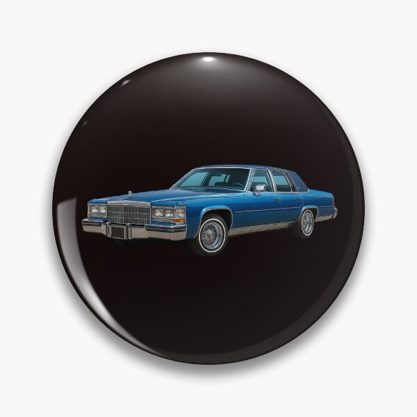 Artikelvorschau, Candy Blue Cadillac Fleetwood Brougham Classic entworfen und verkauft von Tatko Designs.