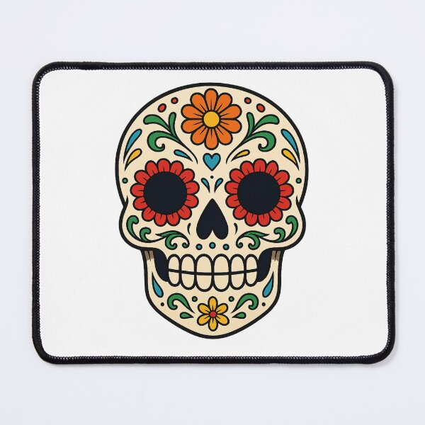Item preview, Day of the Dead sugar skull designed and sold by CrisC00l.