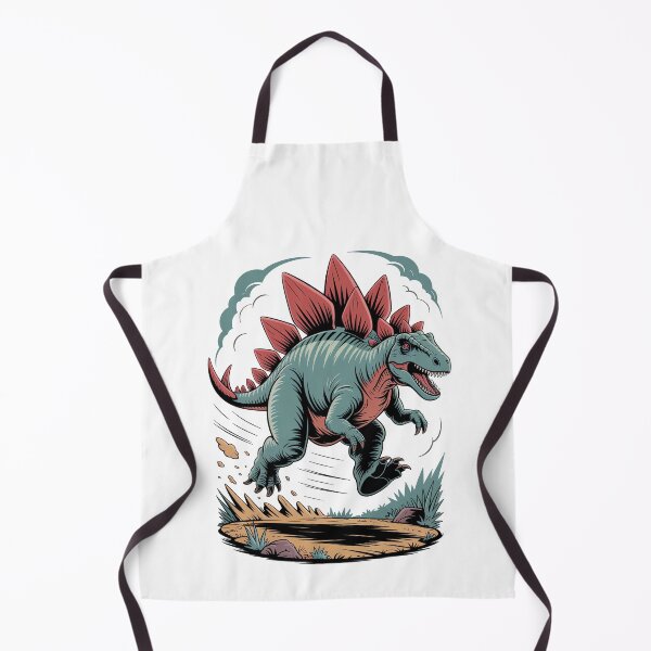 Item preview, Stegosaurus on the run designed and sold by Diesel Drinking Dinosaurs.