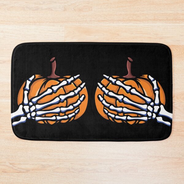 Item preview, HALLOWEEN PUMPKIN HAND BRA designed and sold by ANDIBLAIR.