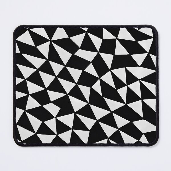 Item preview, Black and White Triangle Mosaic designed and sold by SassyArtistry.