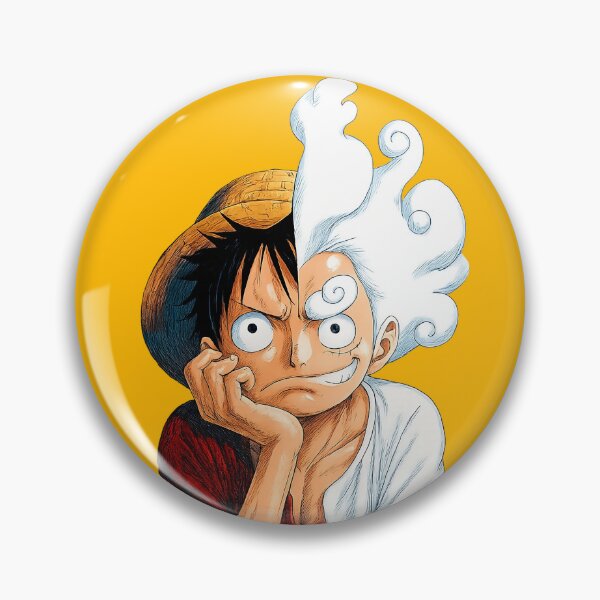 Item preview, Straw Hat Pirate Monkey d luffy Vs Gear5 One Piece Anime designed and sold by SnapLabDesigns.