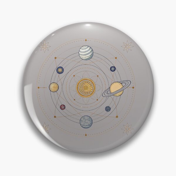 Item preview, Geometric solar system designed and sold by Lucky 777.