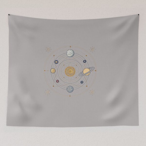 Item preview, Geometric solar system designed and sold by Lucky 777.