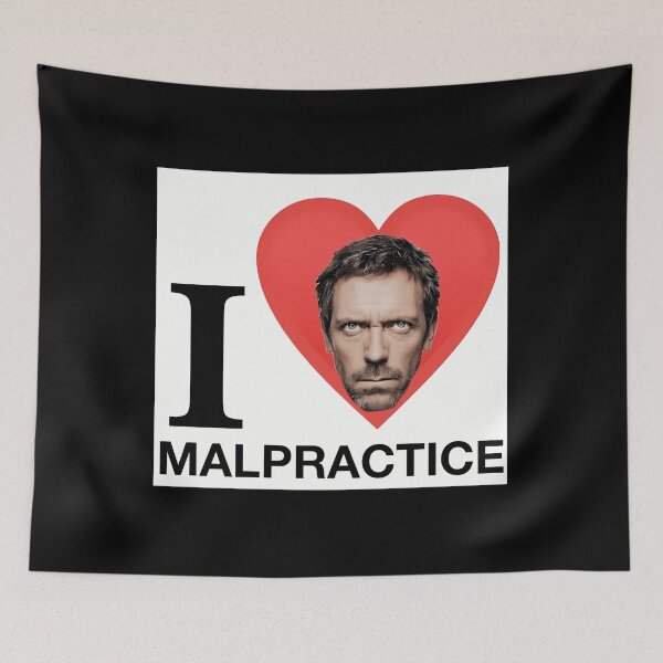Item preview,  House Md Malpractice Enthusiast Merch designed and sold by JeanneMartineau.