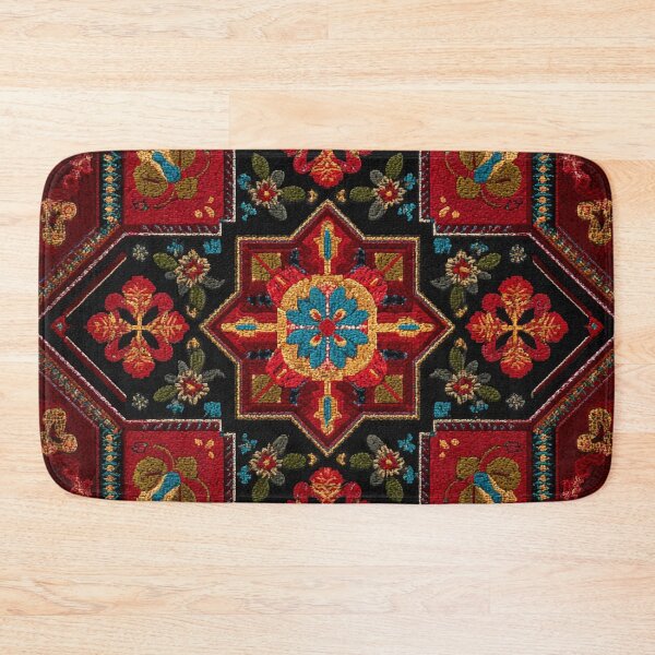 Item preview, PATTERN WOOL RUG 2 designed and sold by infinitearte.