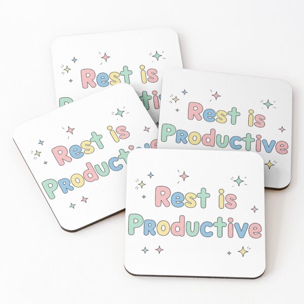 Item preview, Rest is Productive Self-Care designed and sold by YasmaShop.
