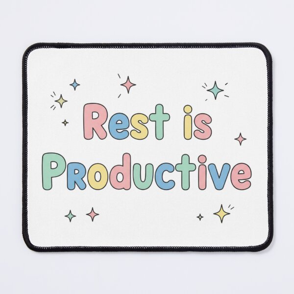 Item preview, Rest is Productive Self-Care designed and sold by YasmaShop.