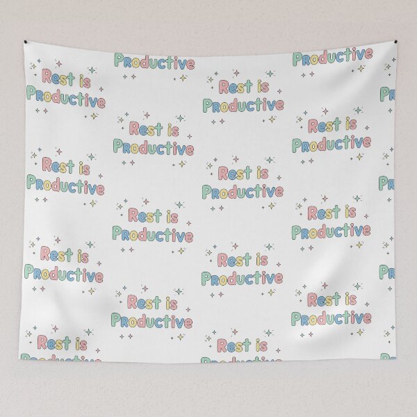 Item preview, Rest is Productive Self-Care designed and sold by YasmaShop.