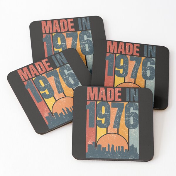 Item preview, Made in 1976 Vintage Sunset Retro Design designed and sold by Pixelogia.