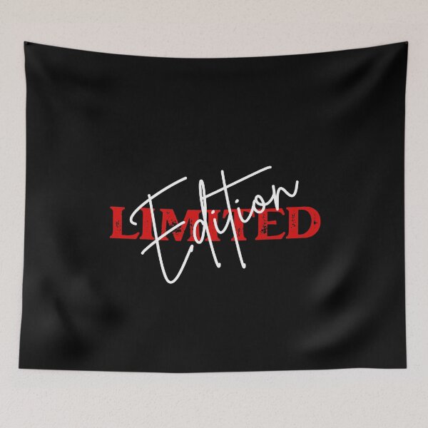 Item preview, LIMITED Edition – Bold Red & White Typography designed and sold by laiwole.