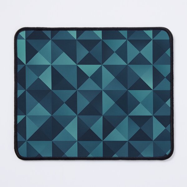 Item preview, Blue Geometric Triangle Pattern designed and sold by SassyArtistry.