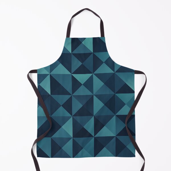 Item preview, Blue Geometric Triangle Pattern designed and sold by SassyArtistry.