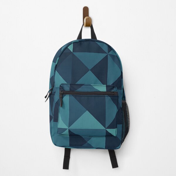 Item preview, Blue Geometric Triangle Pattern designed and sold by SassyArtistry.