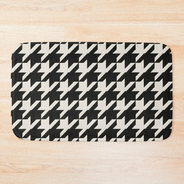 Item preview, Black and White Houndstooth Pattern designed and sold by SassyArtistry.