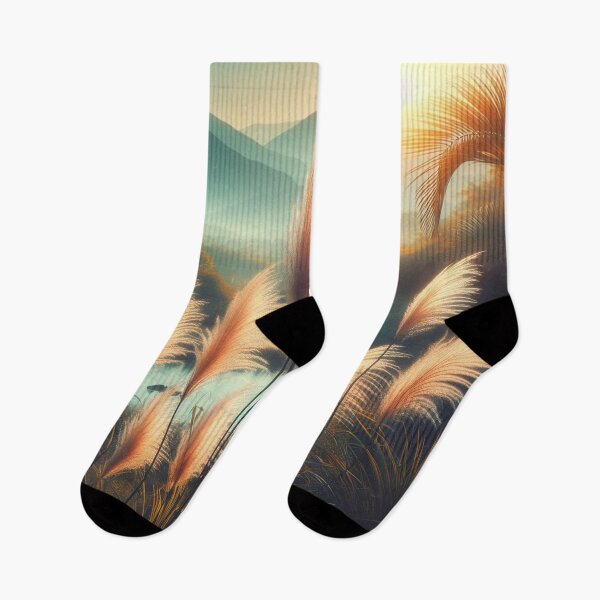Item preview, Ondas suaves: la hierba de las pampas baila con el viento de la naturaleza designed and sold by FotoworldEdel.