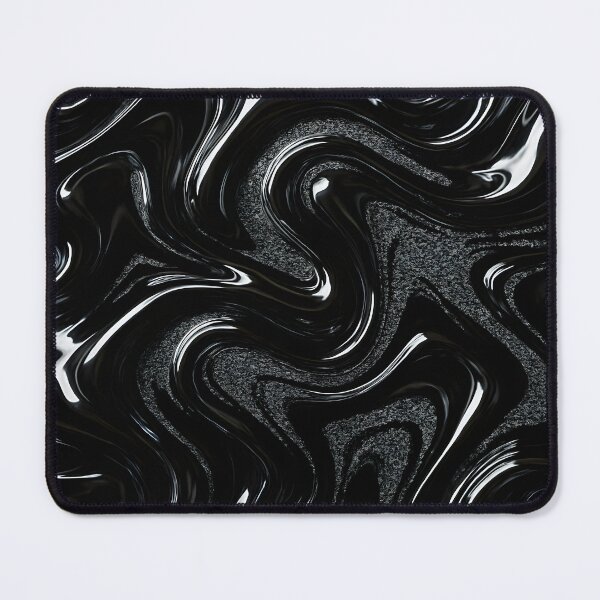 Item preview, Black and White Liquid Marble designed and sold by SassyArtistry.