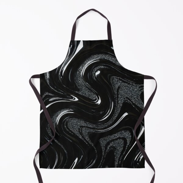 Item preview, Black and White Liquid Marble designed and sold by SassyArtistry.