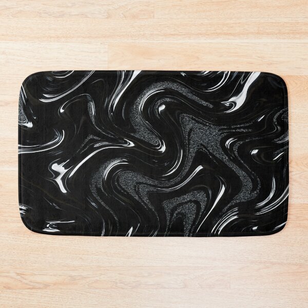 Item preview, Black and White Liquid Marble designed and sold by SassyArtistry.