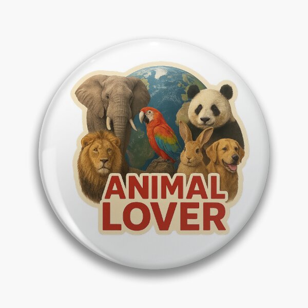 Item preview, ANIMAL LOVER STICKER designed and sold by RealmArtt.
