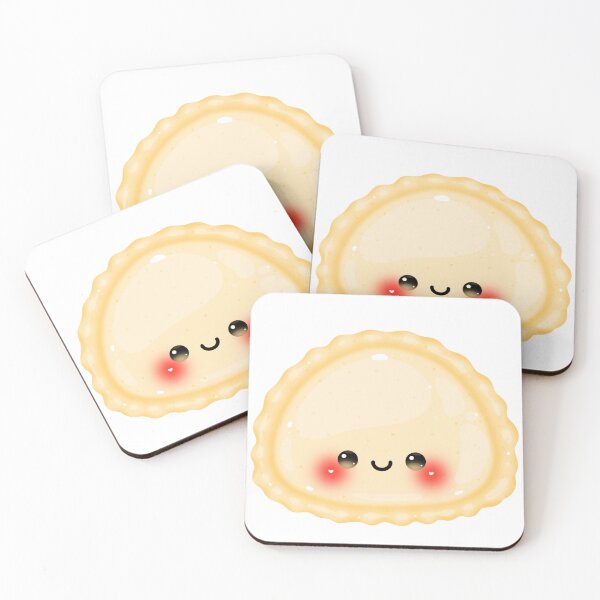 Item preview, kawaii stuffed pasta ravioli designed and sold by KJackArtwork.