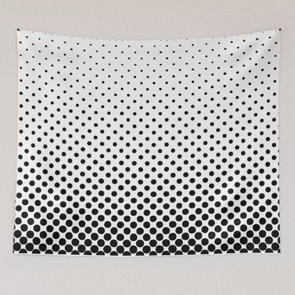 Item preview, Black Halftone Gradient Dots designed and sold by SassyArtistry.