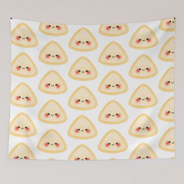 Item preview, kawaii stuffed pasta ravioli designed and sold by KJackArtwork.