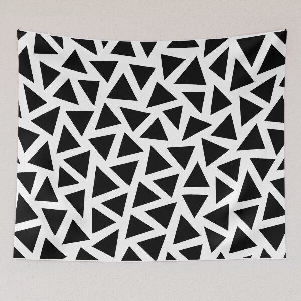 Item preview, Black and White Triangle Scatter designed and sold by SassyArtistry.