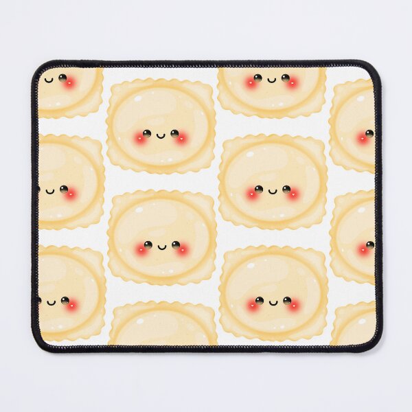 Item preview, kawaii stuffed pasta ravioli designed and sold by KJackArtwork.