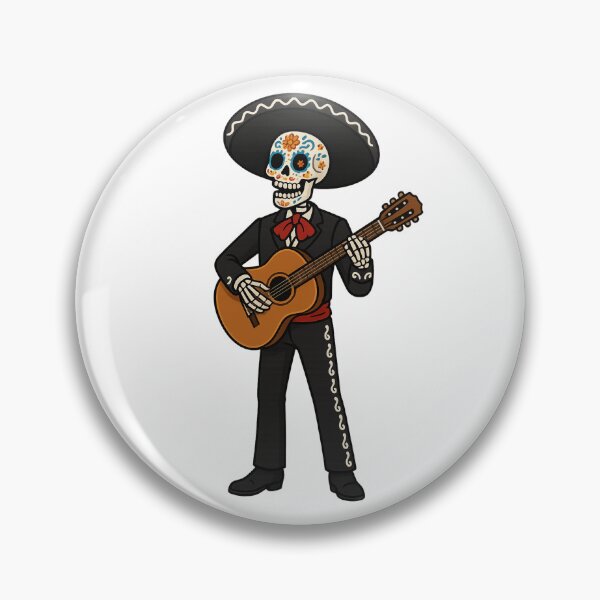 Item preview, Day of the Dead Skeleton Mariachi designed and sold by CrisC00l.