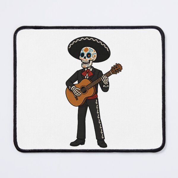 Item preview, Day of the Dead Skeleton Mariachi designed and sold by CrisC00l.