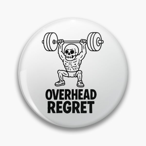 Item preview, Crossfit Overhead Regret designed and sold by Gluecult.
