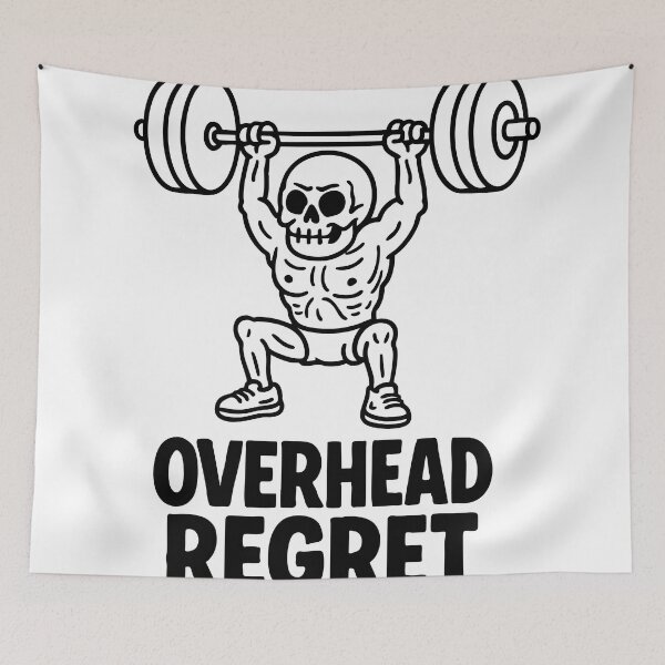 Item preview, Crossfit Overhead Regret designed and sold by Gluecult.