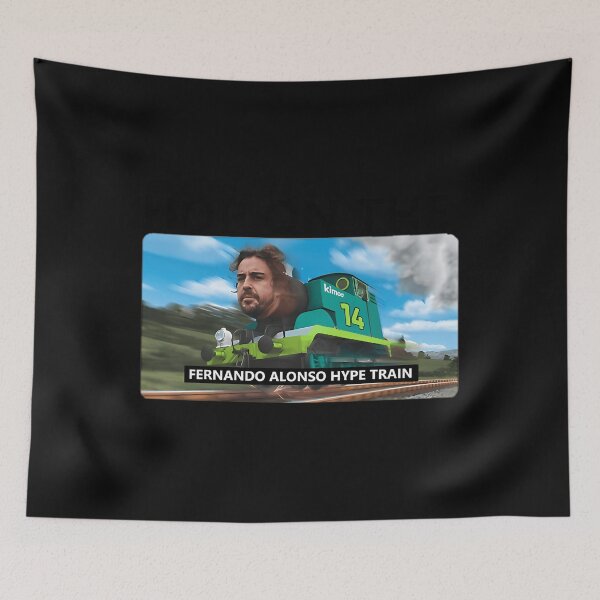 Item preview,  Hop On The Fernando Alonso Hype Train designed and sold by JohnHoltgre.