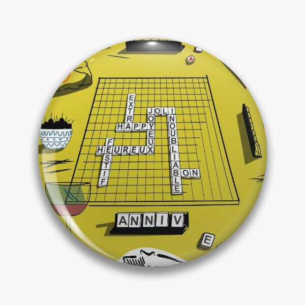 Item preview, Birthday Scrabble designed and sold by Ptite-Histoire.