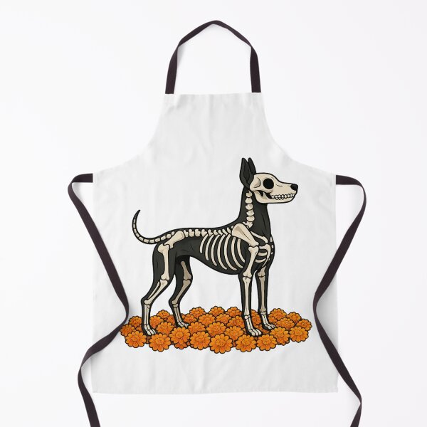 Item preview, Xoloitzcuintle skeleton guardian designed and sold by CrisC00l.