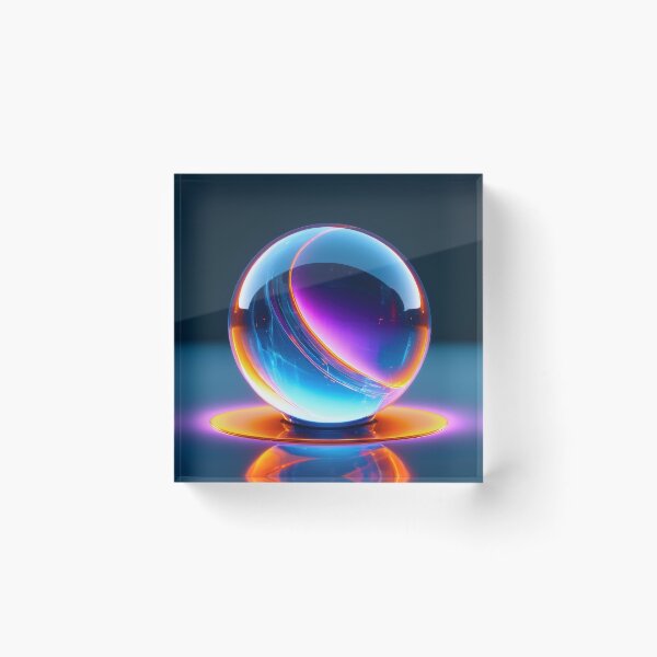 Item preview, Glowing Futuristic Glass Sphere designed and sold by antishock.