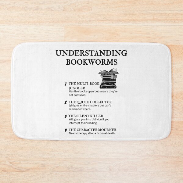 Item preview, Funny Bookworm Definitions – Book Lover Humor designed and sold by PsyFlow35.