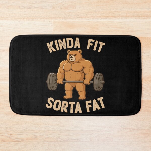Item preview, Kinda Fit Sorta Fat designed and sold by khallidaart.