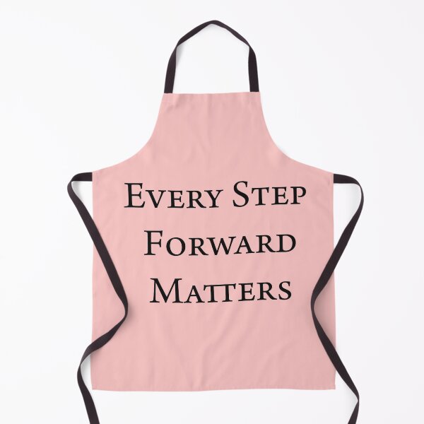 Item preview, Every Step Forward Matters – Growth & Progress Quote Design designed and sold by ArtNestVerse.