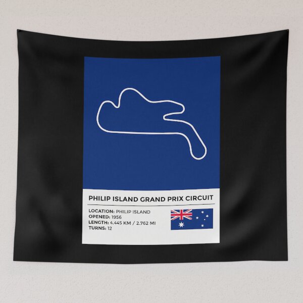Item preview,  Philip Island Grand Prix Circuit Info designed and sold by JohnHoltgre.