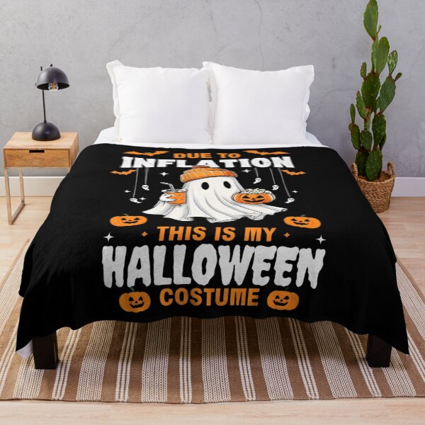 Item preview, Due to Inflation This Is My Halloween Costume Funny Quote designed and sold by ArtByKatti.