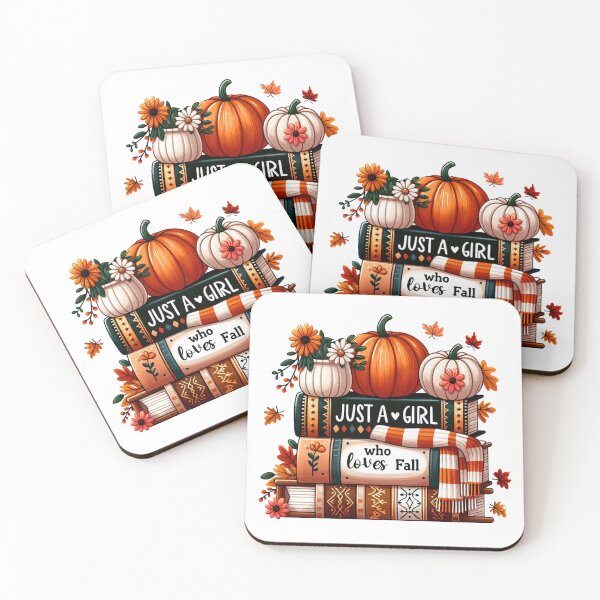 Item preview, Just A Girl Who Loves Fall designed and sold by The Good Stuff Shop.